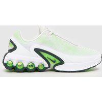 Nike White & Green Air Max DN Boys Youth Trainers