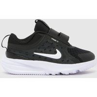Nike Black & White Star Runner 5 Toddler Trainers