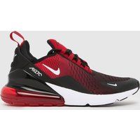 Nike Red Air Max 270 Boys Youth Trainers