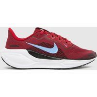 Nike Burgundy Air Zoom Pegasus 41 Boys Youth Trainers