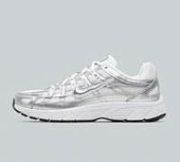 Nike Junior P-6000 Trainer - White - Size 3.5