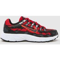 Nike Red Multi P-6000 Boys Youth Trainers