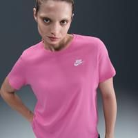 Nike Sportswear Club Essentials Women's T-Shirt - Pink - Cotton/Polyester