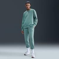 Nike Sportswear Phoenix Fleece Women's Mid-Rise Tracksuit Bottoms - Green - Cotton/Polyester