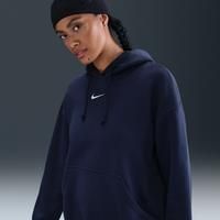Nike Sportswear Phoenix Fleece Women's Oversized Pullover Hoodie - Blue - Cotton/Polyester