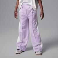 Nike Jordan Older Kids' French Terry Trousers - Purple - Cotton