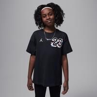Nike Jordan Older Kids' Summer Bloom Oversized T-Shirt - Black - Cotton