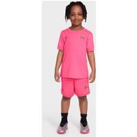 Nike Jordan Baby (09M) Jumpman Footed Overalls - Pink - Cotton