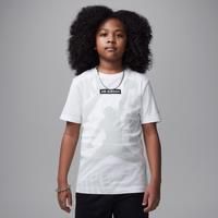 Nike Jordan Older Kids' Air Jordan 4 Retro Engineered T-Shirt - White - Cotton