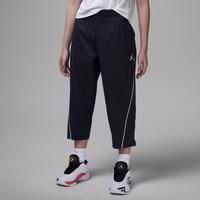Nike Jordan Older Kids' Training Camp Barrel Trousers - Black - Cotton/Polyamide/Elastane