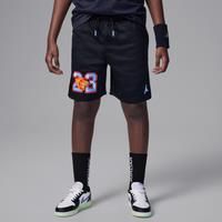 Nike Jordan Customised Air Older Kids' Flame Shorts - Black - Polyester