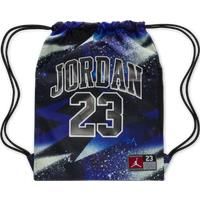 Nike Jordan Older Kids' Jersey Gymsack (8.25L) - Black - Polyester
