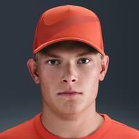 Nike Rise Dri-FIT Trucker Cap - Red - Polyester/Elastane
