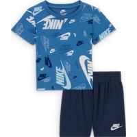 Nike Jordan MJ Brooklyn French Terry Essentials Older Kids' Shorts - Blue - Cotton