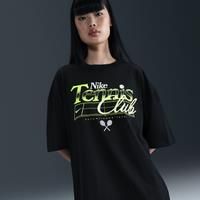 Nike Sportswear Women's Oversized Graphic T-Shirt - Black - Cotton