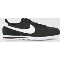 Nike Cortez Textile Older Kids' Shoes - Black