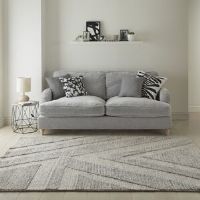 Latitude Run Stellar Area Rug gray/white 120.0 H x 170.0 W x 1.0 D cm
