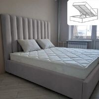 Brayden Studio Rigoberto Bed Silver Single (3')