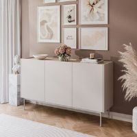 Latitude Run Alassandra Chest of Drawers Cashmere;Oak linea 86cm H X 144cm W X 37cm D