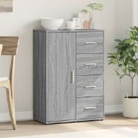 Alpen Home Oliwier 60cm Sideboard Grey Sonoma 84cm H X 60cm W X 31cm D
