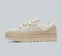 Ugg Womens Lo Lowmel Trainer - Beige - Size 4