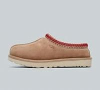 UGG Tasman II Women/'s Slippers, Sand Dark Cherry, 5 UK