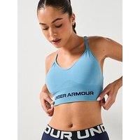 Under Armour Vanish Seamless Low Support Sports Top M Blue