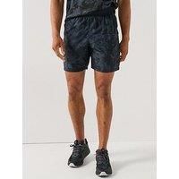 Under Armour Launch 7´´ Printed Shorts S Black