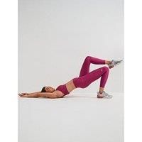 Under Armour Women/'s Tech Hi Ankle Leg, Super-Light Base Layer for Training and Sports, Women/'s Gym Leggings with Superior Coverage and Non-Slip Waistband,Fuchsia Dusk / / White,XL