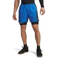 Under Armour Mens HG Short Blue Atlantis M