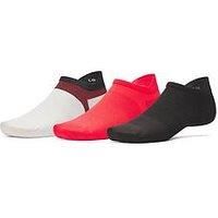 Under Armour Adults Unisex Running Lite 3Pack No Show Socks - Mutli