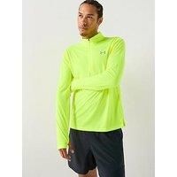 Under Armour Mens Running Launch 1/4 Zip Top - Yellow