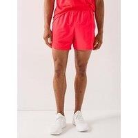 Under Armour Men/'s Launch Run 5 Inch Shorts, Racer Red/Castlerock/Reflective, Medium