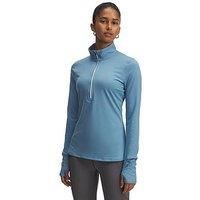 Under Armour Women/'s Launch Pro Half-Zip Running Clothing Long Sleeve Blue Smoke - Blue L