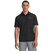 Under Armour Mens Perf 3.0 Printed Polo Black L