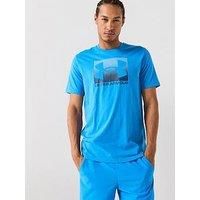 Under Armour Men/'s Boxed Sports Updated Short Sleeve, Soft and Comfortable Men/'s T-Shirt, Long-Wearing Gym T-Shirt for Training and Athletics,Blue Atlantis / / Ash Blue,XL
