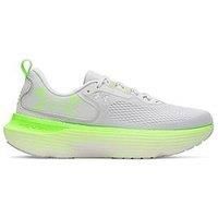 Under Armour Men/'s Infinite Elite 2 Running Shoes Neutral Shoes Distant Grey/Hyper Green/White - Grey 41