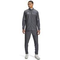 Under Armour Men/'s Challenger Tracksuit, Men/'s Tracksuit with Fast-Drying Material and Ankle Zips, Comfortable and Tough Gym Wear for Sports and Training,Castlerock / / White,SM