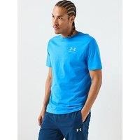 Under Armour Mens Training Sportstyle Left Chest Logo T-Shirt - Blue