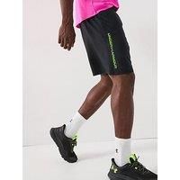 Under Armour Mens UA Tech Woven Wordmark Shorts Black XL