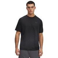 Under Armour Mens Training Tech Fade T-Shirt - Black