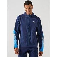 Under Armour UA Velociti Storm Hooded Jkt 6005900 (403) Washed Navy Blue Atlantis Reflective M