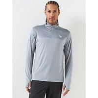 Under Armour Men's Tech Utility 1/4 Track Top, Grey