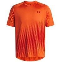 Under Armour Tech Fade Short Sleeve T-Shirt S Orange