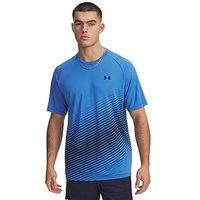 Under Armour Mens Training Tech Fade T-Shirt - Blue
