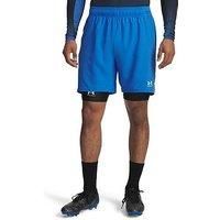 Under Armour Mens Chal Pro Short Blue/Yellow L