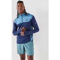 Under Armour Men's Tech Utility 1/4 Track Top, Blue