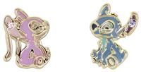 Disney - Stitch & Angel Mismatch Earrings NEW
