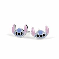 Sterling Silver 925 STITCH ENAMEL STUD EARRINGS