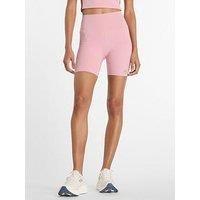 New Balance Womens Training Harmony High Rise 6Inch Bike Shorts - Pink